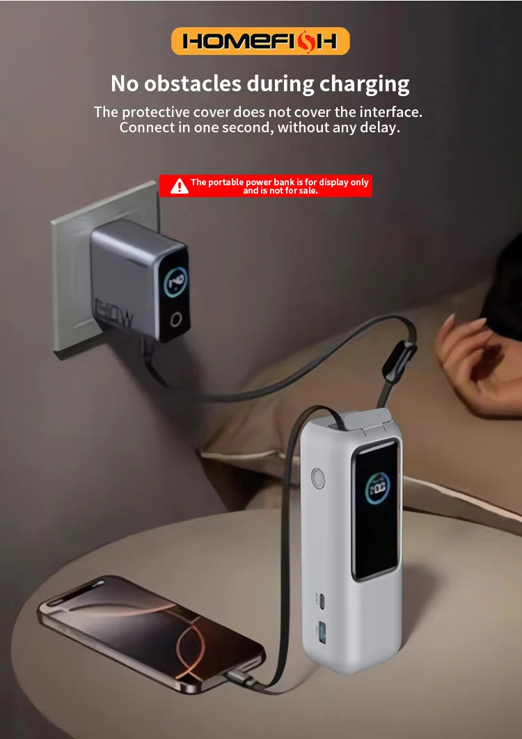 Suitable for Anker Zolo portable power bank (25000mAh 165W) - all-round silicone protective cover