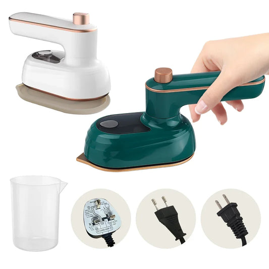 Mini Garment Steamer Steam Iron Handheld Portable Home Travelling For Clothes Ironing Wet Dry Ironing Machine Home Appliance