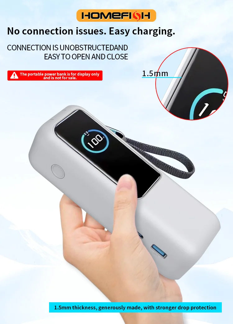 Suitable for Anker Zolo portable power bank (25000mAh 165W) - all-round silicone protective cover