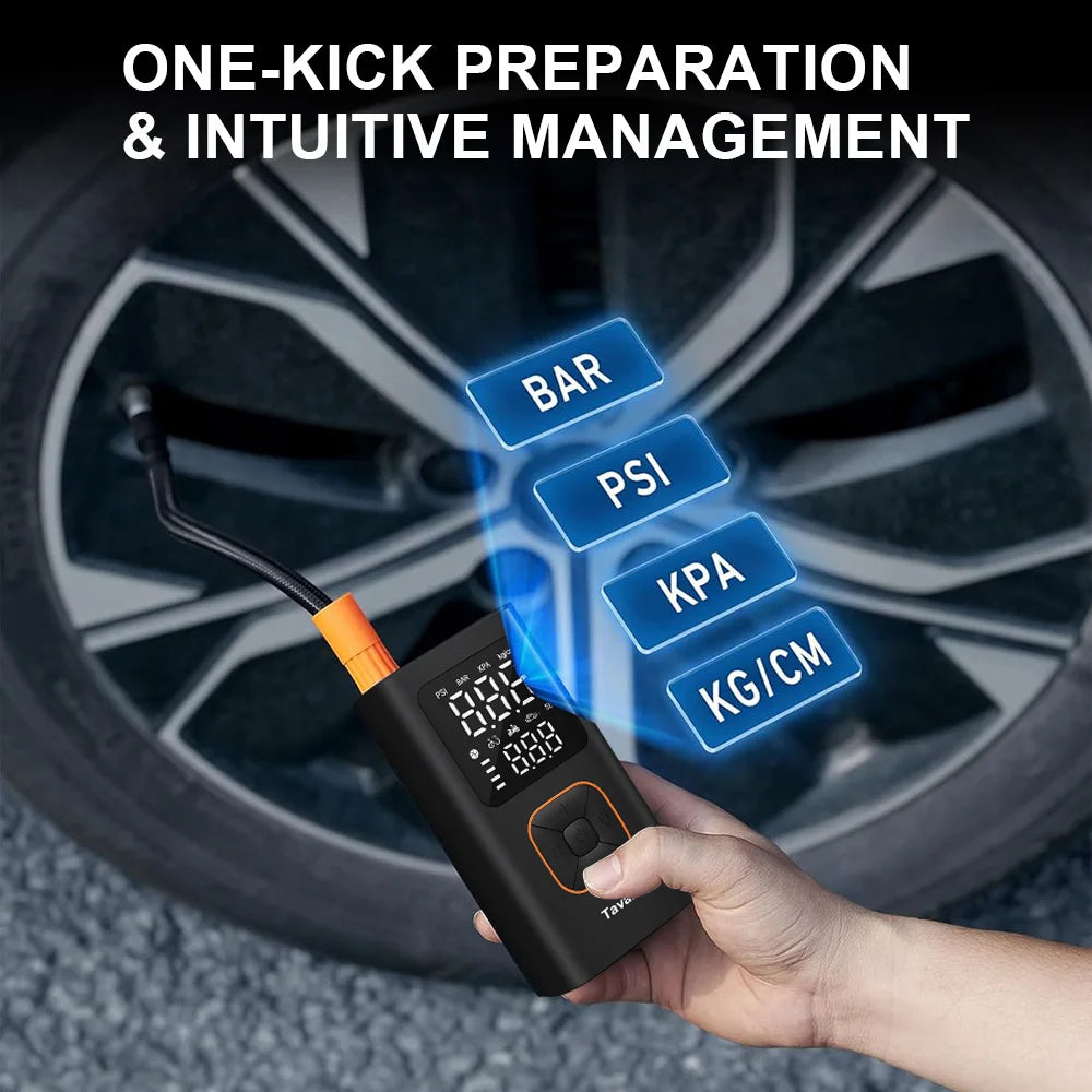 Wireless Air Pump 150psi Portable Electric Tire Inflator For Car Bicycle Motorcycle Air Compressor Injector Bike Accessories