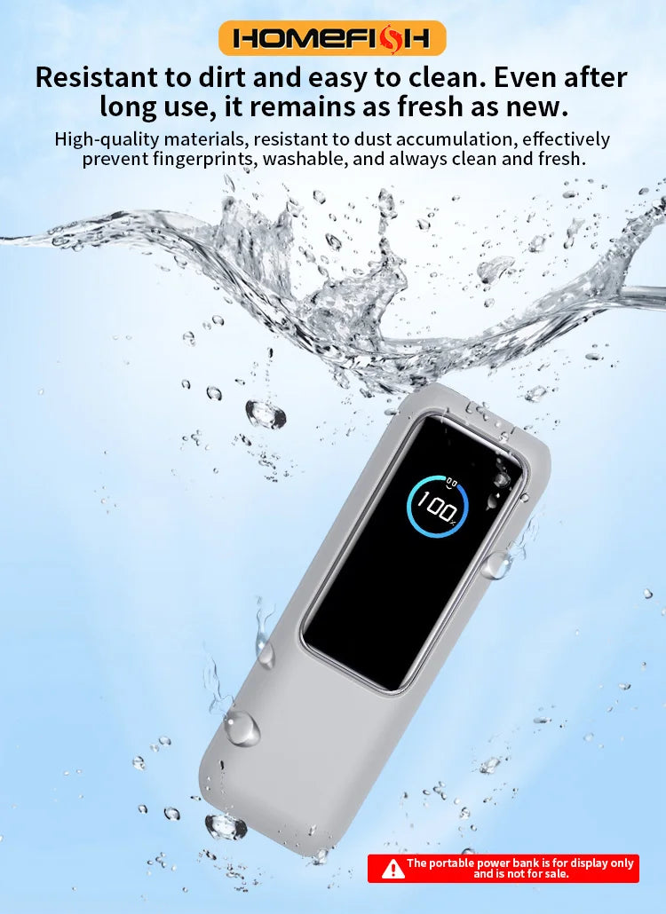 Suitable for Anker Zolo portable power bank (25000mAh 165W) - all-round silicone protective cover
